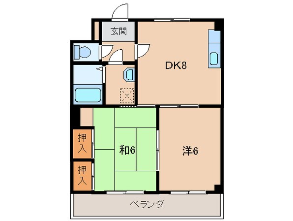 マルトミビルの物件間取画像